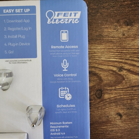 Feit Electric Smart Plugs 3-Pack NWT - Picture 13 of 16